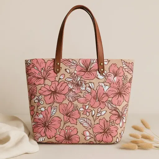 [TT002] Pink Blossom Tote Bag